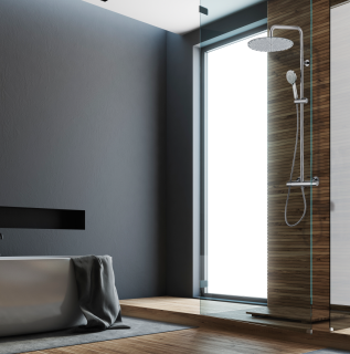 Душевая стойка Bossini Elios L10172.030 с термостатом хром